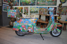 andrea viviani, pittura, viviani scultore, dipinti, sculture, ceramica raku, madonna di campiglio