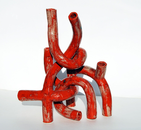 andrea viviani, viviani artista, scultura, ceramica, arte, raku, soggiorni, spazio, pesci, liquido,