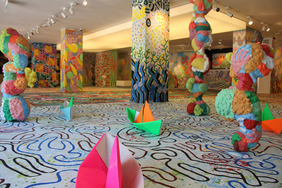 invasione ambientale, andrea viviani, volo libero, galleria orler, madonna di campiglio