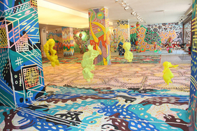 andrea viviani, volo libero, madonna di campiglio, galleria orler, arte contemporanea, installazione, pittura, scultura, arte, 