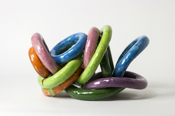 ring, ceramic, sculture, andrea viviani, gallery