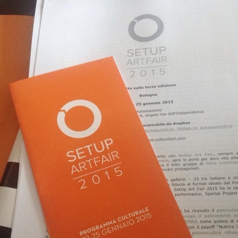 andrea viviani, setup, artfair, bologna, 2015