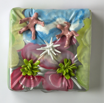 giardino, capitonn&#233;, ceramic, cuscino, andrea viviani, gallery