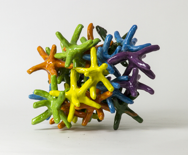 nebulosa, scultura, andrea viviani, ceramica, gallery